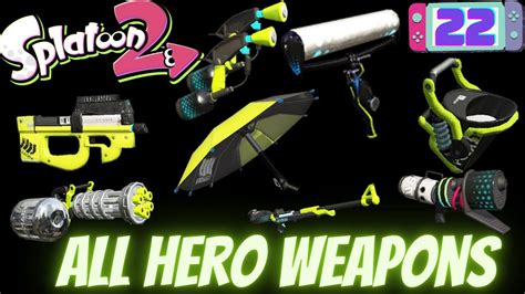 Splatoon 2 Hero Weapons Guide 